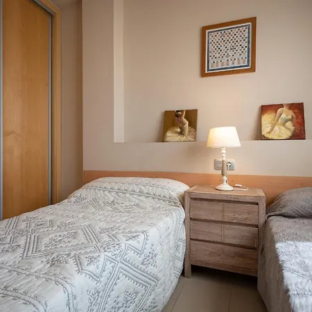 At010 Segunda Linea, Vista Mar, Airco, Muy Bien Equipado Apartament